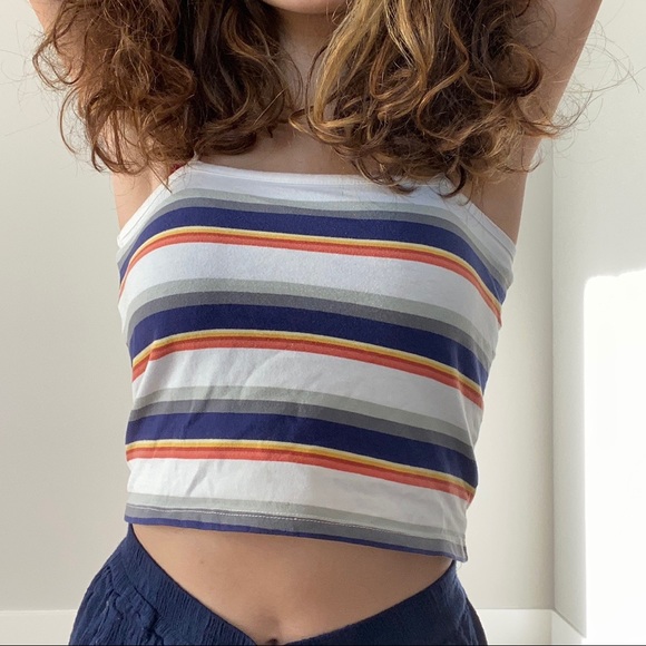 striped red/blue/white tank top - Picture 2 of 4